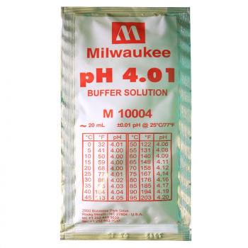 Калибровочный раствор 20мл Milwaukee pH 4.01 -