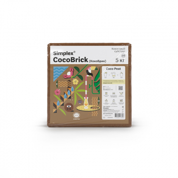 Simplex Coco Brick XL 5кг Кокосовый субстрат -